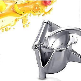 Manual Juice Squeezer, Portable Aluminum Alloy Hand Pressure Juicer, Heavy Duty Single Press Juice Squeezer